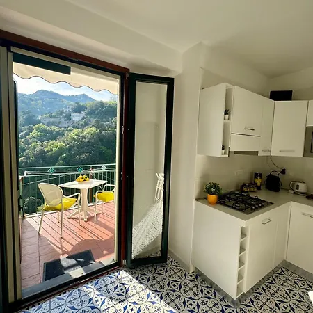 Panoramic Flat Amalfi Coast - Sea View 1 아파트 Vietri