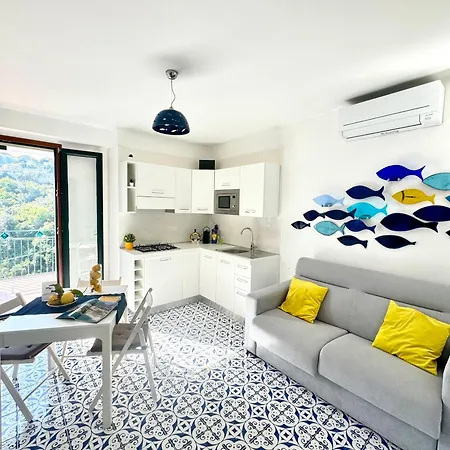 Panoramic Flat Amalfi Coast - Sea View 1 Vietri
