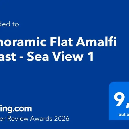 Panoramic Flat Amalfi Coast - Sea View 1 * Vietri